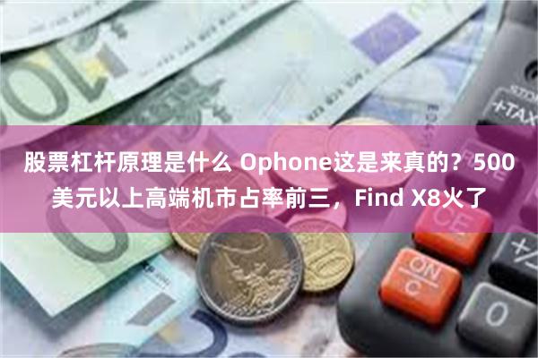股票杠杆原理是什么 Ophone这是来真的？500美元以上高端机市占率前三，Find X8火了