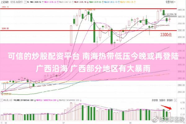 可信的炒股配资平台 南海热带低压今晚或再登陆广西沿海 广西部分地区有大暴雨